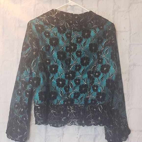 NABI Lace Evening Jacket Blazer - Picture 5 of 5